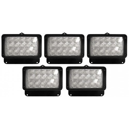 CAT1246831 KIT LED Wide Flood Beam Grille Mounted Light Kit for Caterpillar Tractors (Pkg. of 5)