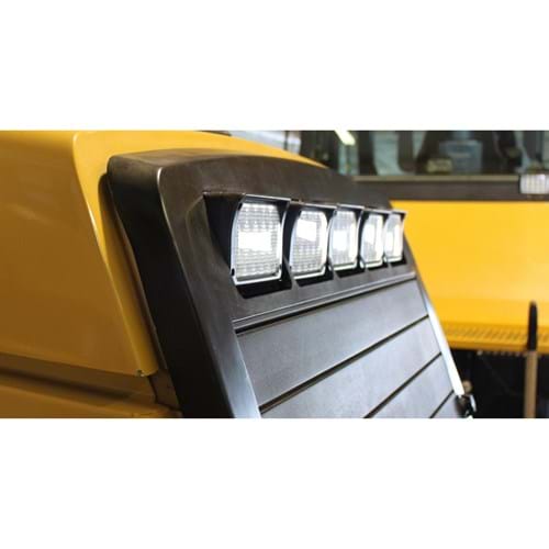 CAT1246831 KIT LED Wide Flood Beam Grille Mounted Light Kit for Caterpillar Tractors (Pkg. of 5)