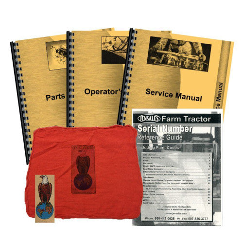 CA970kit3 Case 970 Gas and Diesel, (S/N 8736001-8770000),1972 Deluxe Tractor Manual Kit