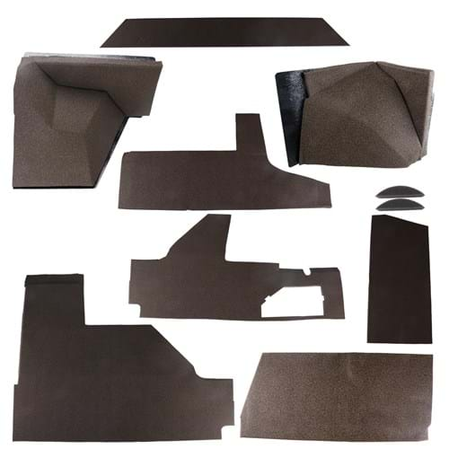 CR55EZ EZ Cab Kit for John Deere 55 & 60 Series, Multi-Brown Vinyl w/ Formed Plastic