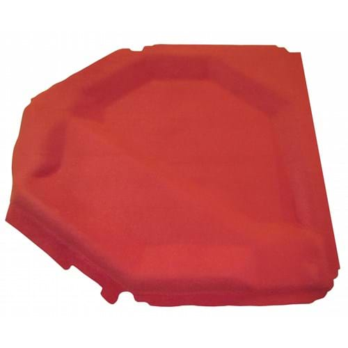 CW21353H Main Headliner, Red Preformed Cloth