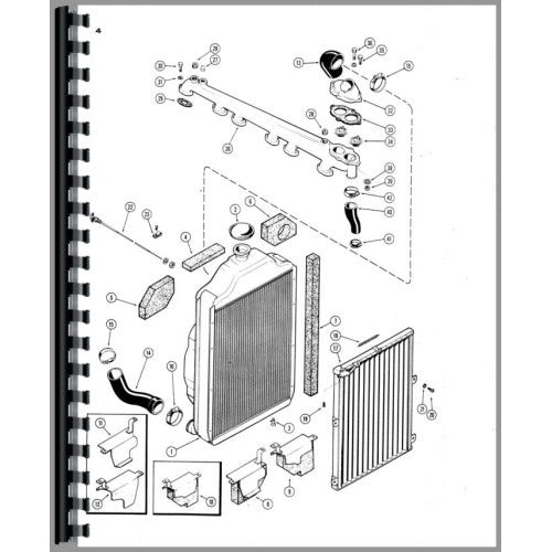 CA-P-1030CK Case 1030 Tractor Parts Manual