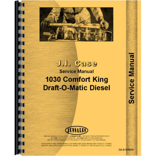 CA-S-1030CK Case 1030 Tractor Service Manual