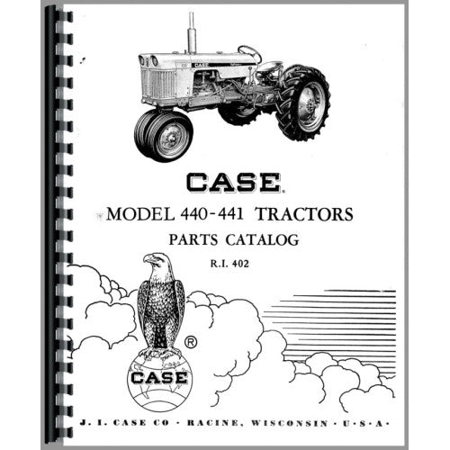 CA-P-440,441 Case 440 Tractor Parts Manual