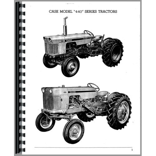 CA-P-440,441 Case 440 Tractor Parts Manual