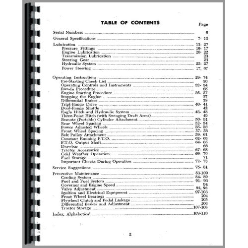 CA-O-430+ Case 440 Tractor Operators Manual (SN# 6144001-8262800)