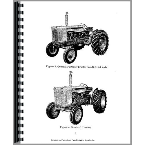 CA-O-430,530 Case 440 Tractor Operators Manual (All SN#) (Agricultural)