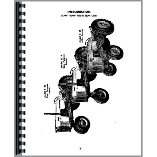 CA-O-500B+ Case 510B Tractor Operators Manual