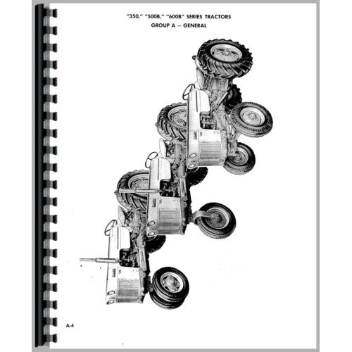 CA-S-350 Case 500B Tractor Service Manual (B)