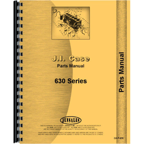 CA-P-630 Case 630 Tractor Parts Manual