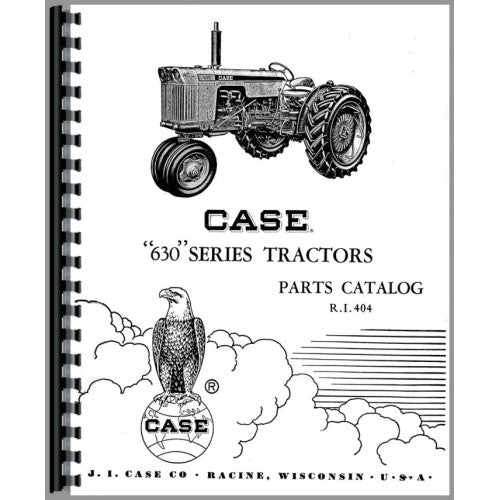 CA-P-630 Case 630 Tractor Parts Manual