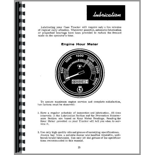 CA-O-770,870 Case 770 Tractor Operators Manual