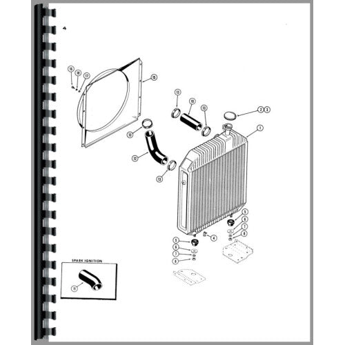 CA-P-870 Case 870 Tractor Parts Manual