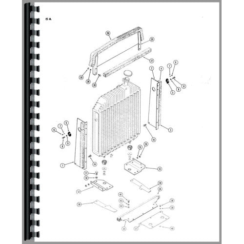 CA-P-870 Case 870 Tractor Parts Manual