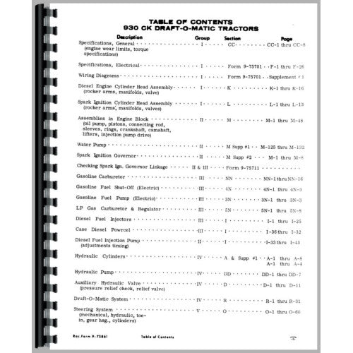 CA-S-730-930CK Case 741 Tractor Service Manual