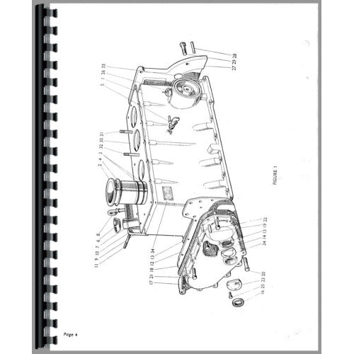 CA-P-850,880+ Case 880 Tractor Parts Manual (SN# 0-521000)