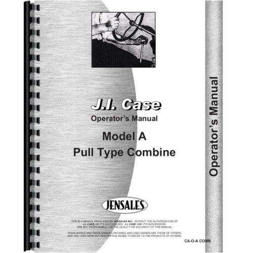 CA-O-A COMB Case A Combine Operators Manual