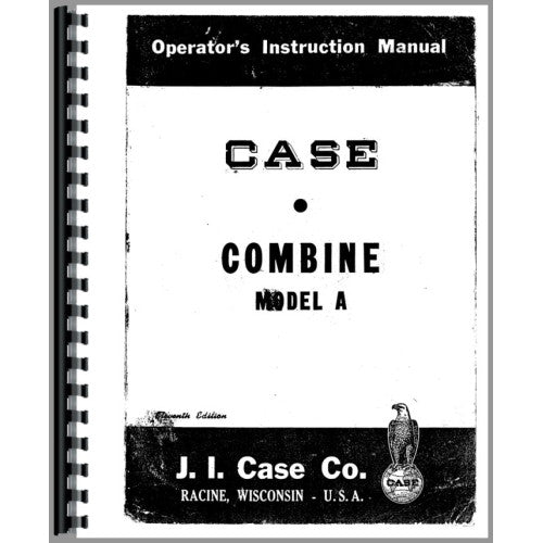 CA-O-A COMB Case A Combine Operators Manual