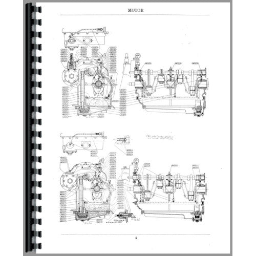 CA-P-12-20 Case A Tractor Parts Manual