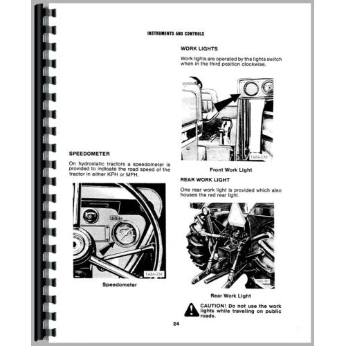 IH-O-385,484+ Case-IH 385 Tractor Operators Manual (1985-1990)