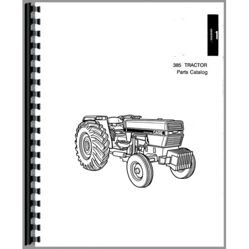 CA-P-385 Case-IH 385 Tractor Parts Manual