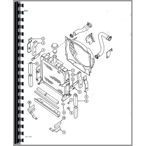 CA-P-385 Case-IH 385 Tractor Parts Manual