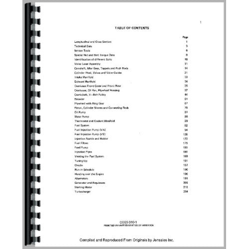 IH-S-ENG D155 Case-IH 385 Engine Service Manual (1985-1990)