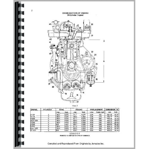 IH-S-ENG D155 Case-IH 385 Engine Service Manual (1985-1990)