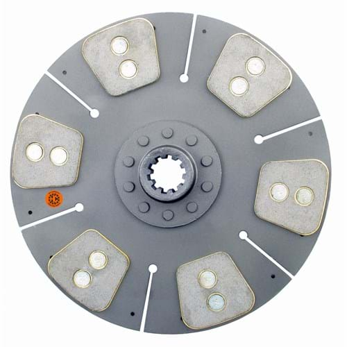 D1176602 13" Transmission Disc, 6 Pad, w/ 1-1/2" 10 Spline Hub - Reman