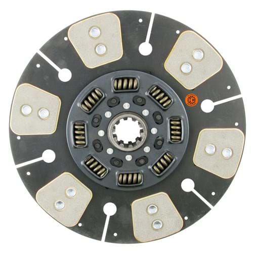 D2085055  14" Transmission Disc, 6 Pad, w/ 1-3/4" 10 Spline Hub - New