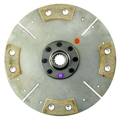 D2165211 HD 9-1/2" Transmission Disc, 4 Pad, w/ 15/16" 13 Spline Hub - New