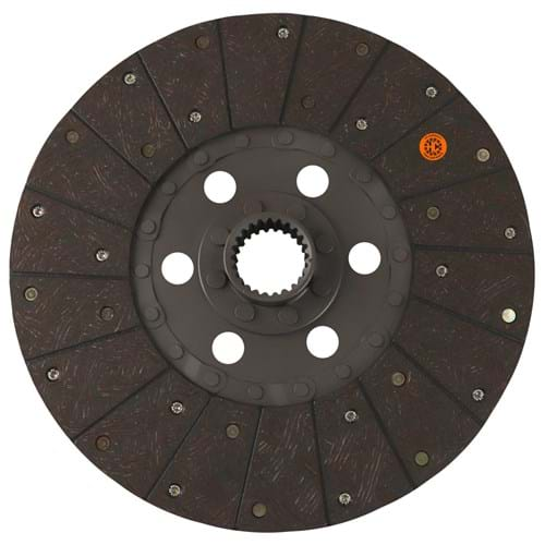 D2232154 14" Transmission Disc, Woven, w/ 2" 24 Spline Hub - Reman