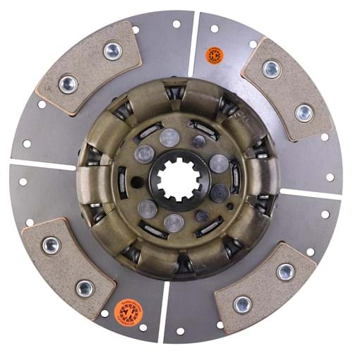 D253187 HDNEW 9" Transmission Disc, 4 Pad, w/ 1-1/8" 10 Spline Hub - New