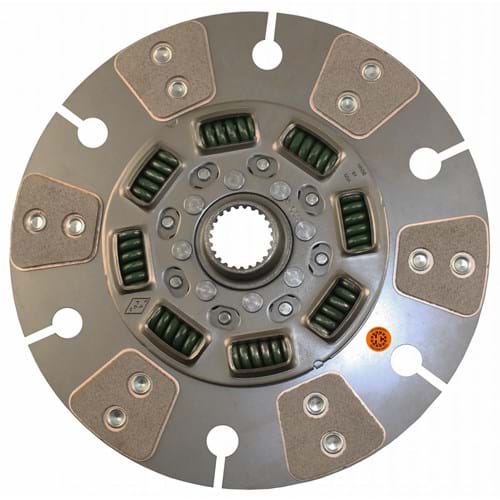 D269728 HD6 12" Torque Limiter Disc, 6 Pad, w/ 23 Spline Hub - Reman
