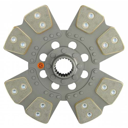 D8438663R 12" Transmission Disc, 8 Pad, w/ 1-3/4" 21 Spline Hub - Reman