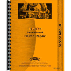 DE-S-CLUTCH Deutz (Allis) D4006 Tractor Clutch Service Manual (1968-1981) (Clutch)