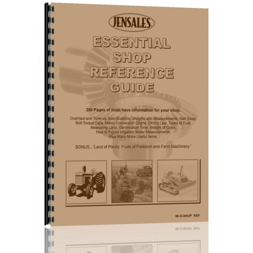 MI-S-SHOP REF Jensales Essential Shop Reference Guide