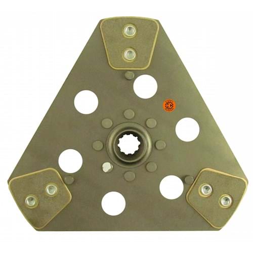 F5196819 11" Flywheel Side Disc, 3 Pad, w/ 1" 10 Spline Hub - New