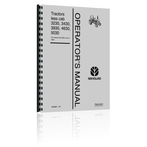 OEM-O-FO42323052 Ford 3230 Tractor Operator Manual