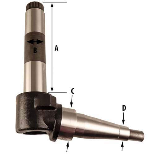 HA1259519 Spindle, 2WD, LH or RH