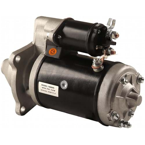 HA140898 Starter - New, 12V, DD, CW, Aftermarket Lucas