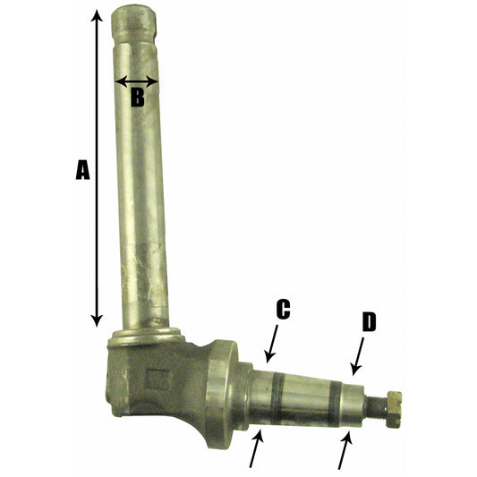 HC3121261R91 Spindle, 2WD, LH or RH, 11.250"