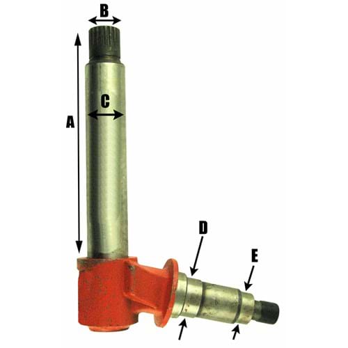HCA161274 Spindle, 2WD, LH or RH