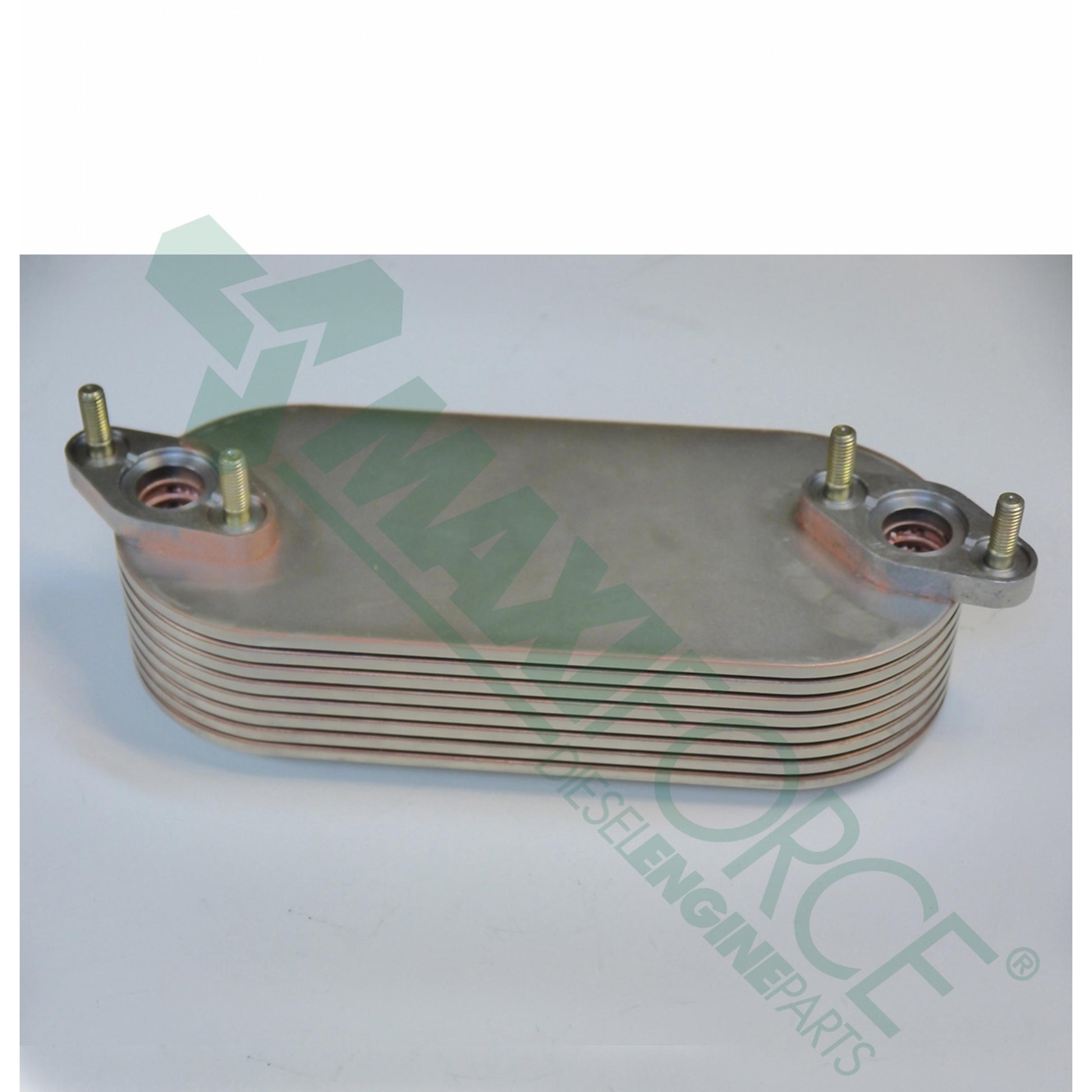 HCB175-3915 Oil Cooler, Brick, 8 Plate