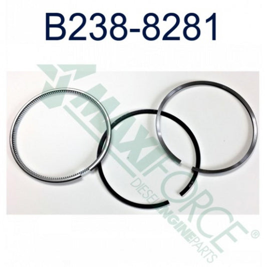 HCB238-8281 Piston Ring Set, .50mm Oversize