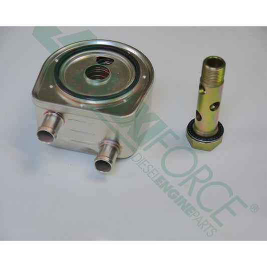 HCB245-1372 Oil Cooler, Donut, 10 Plate