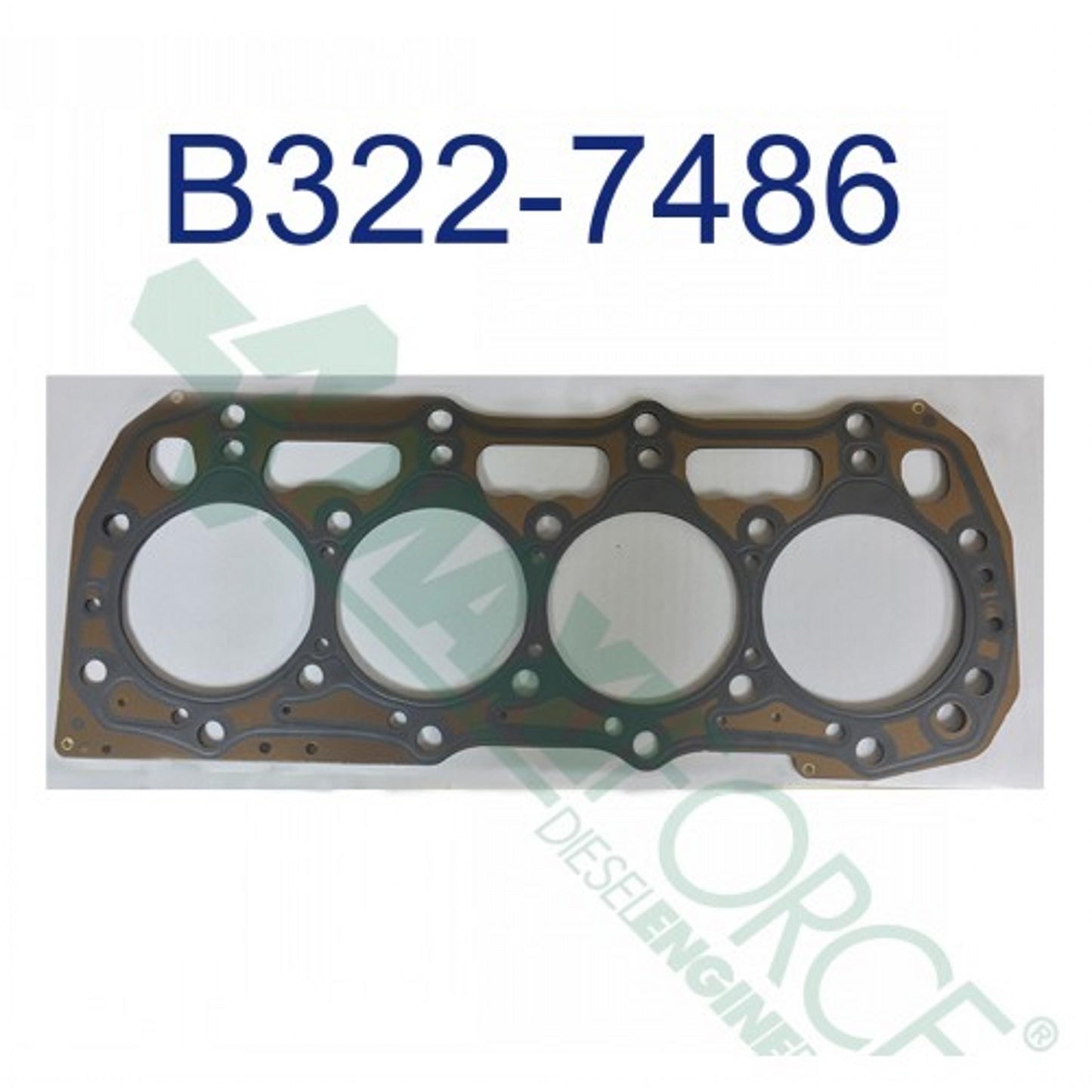 HCB322-7486 Head Gasket, 1.3mm Thick