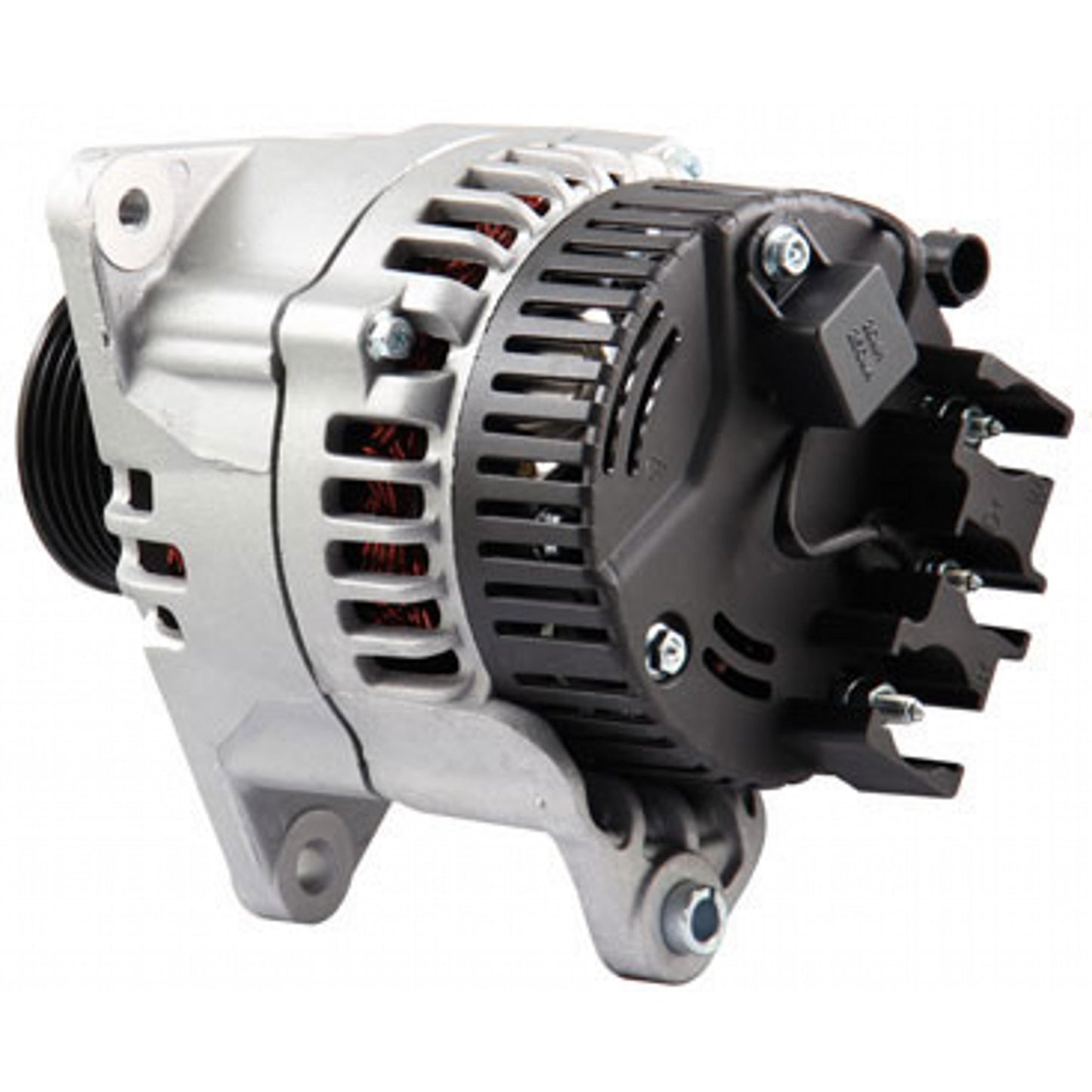 HCHF84141452 Alternator - New, 12V, 120A, Aftermarket Iskra/MAHLE