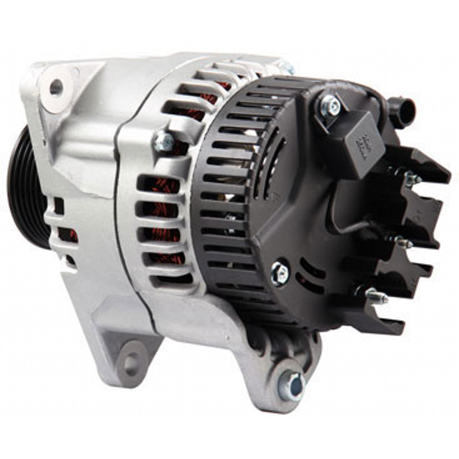HCHF84141452 Alternator - New, 12V, 120A, Aftermarket Iskra/MAHLE