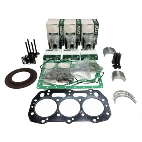 HCPOK316 Premium Overhaul Kit, Shibaura N843 Diesel Engine, Standard Pistons